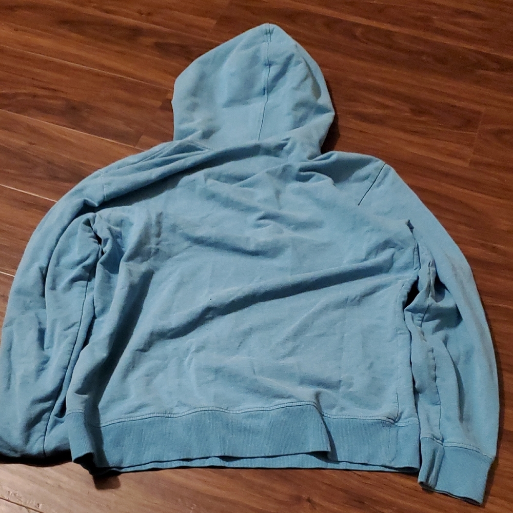 Patagonia Light Blue Hoodie with Bear Graphic - Picture 10 of 10
